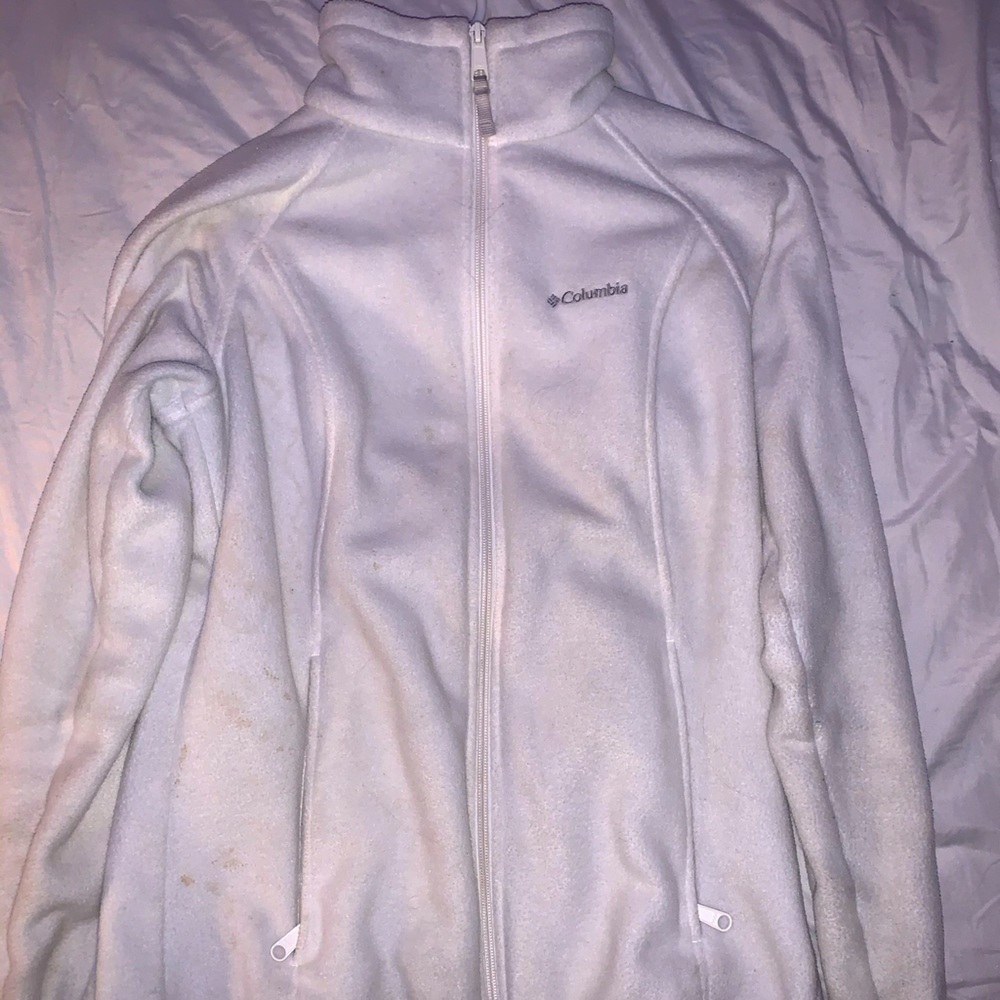 white columbia fleece jacket